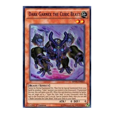 Dark Garnex the Cubic Beast - MVP1-EN033 - Ultra Rare