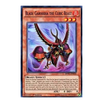 Blade Garoodia the Cubic Beast - MVP1-EN034 - Ultra Rare