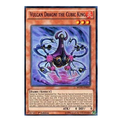 Vulcan Dragni the Cubic King - MVP1-EN037 - Ultra Rare