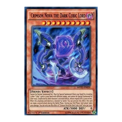 Crimson Nova the Dark Cubic Lord - MVP1-EN039 - Ultra Rare