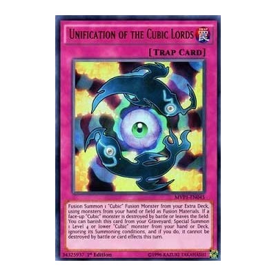 Unification of the Cubic Lords - MVP1-EN045 - Ultra Rare