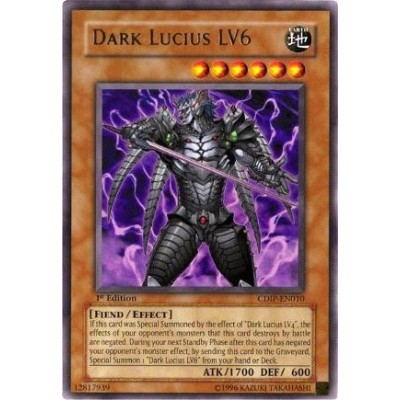 Dark Lucius LV6 - CDIP-EN010 - Ultimate Rare