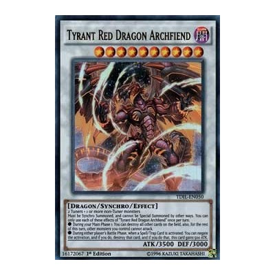 Tyrant Red Dragon Archfiend - TDIL-EN050