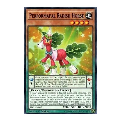 Performapal Radish Horse - TDIL-EN007