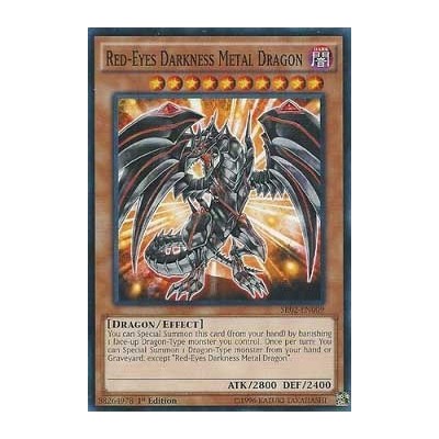 Red-Eyes Darkness Metal Dragon - SR02-EN009