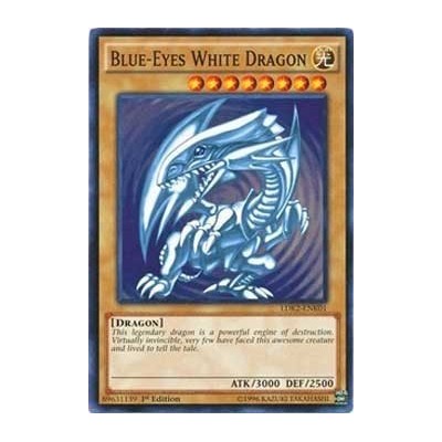 Blue-Eyes White Dragon - LDK2-ENK01 - Versão 1