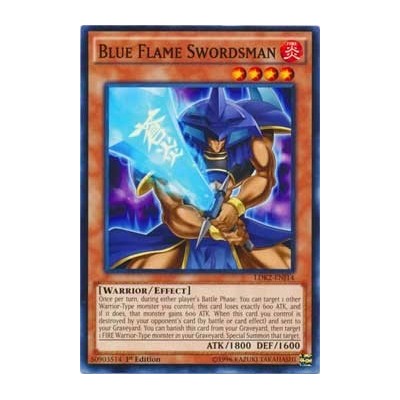 Blue Flame Swordsman - LDK2-ENJ14