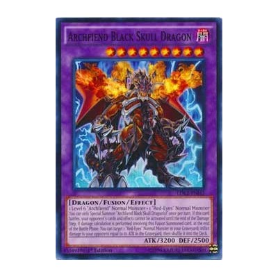 Archfiend Black Skull Dragon - LDK2-ENJ42