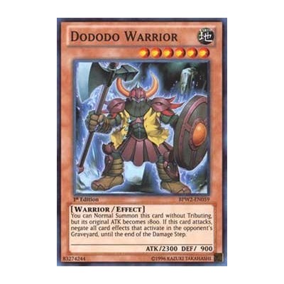 Dododo Warrior - ZTIN-EN001