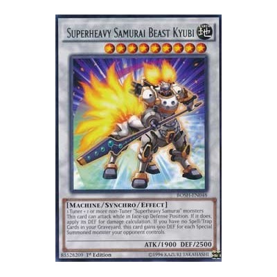 Superheavy Samurai Beast Kyubi - BOSH-EN048 x