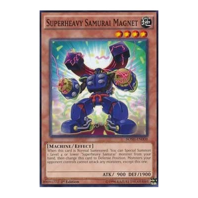 Superheavy Samurai Magnet - BOSH-EN008
