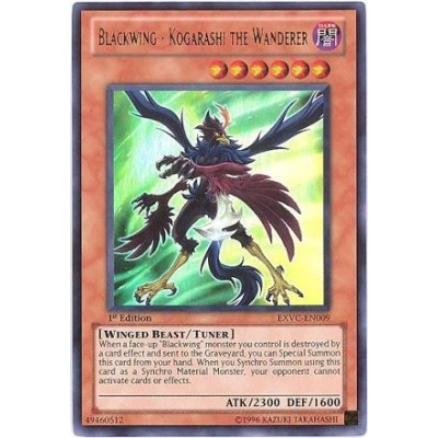 Blackwing - Kogarashi the Wanderer - EXVC-EN009 - Ultimate Rare