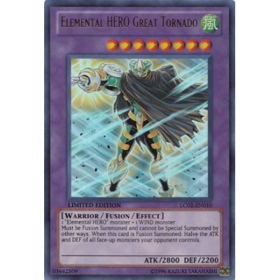 Elemental HERO Great Tornado - LC02-EN010