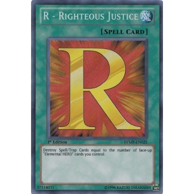 R - Righteous Justice - RYMP-EN025