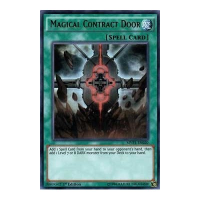 Magical Contract Door - MVP1-ENG20 - Gold Rare