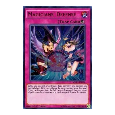 Magicians' Defense - MVP1-ENG28 - Gold Rare