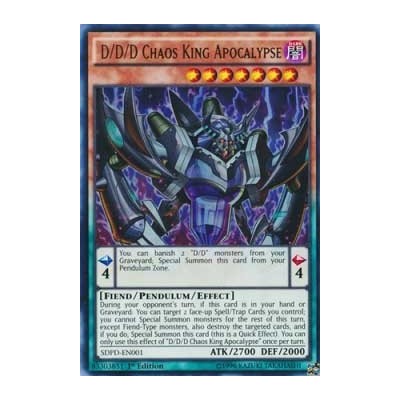 DDD Chaos King Apocalypse - SDPD-EN001