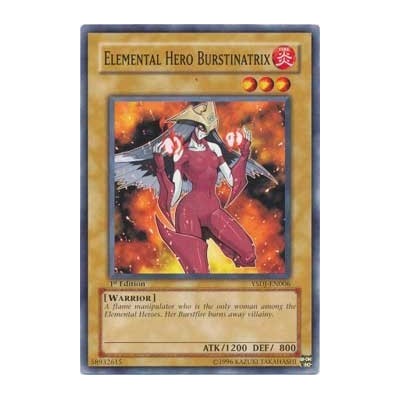 Elemental HERO Burstinatrix - YSDJ-EN006