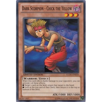 Dark Scorpion - Chick the Yellow - GLD5-EN010