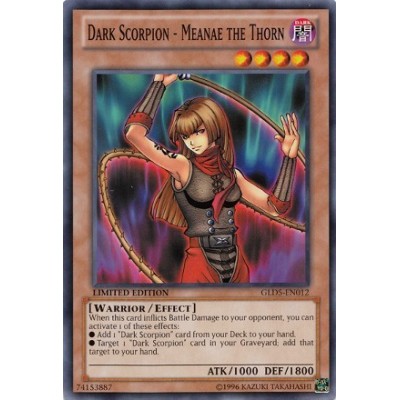 Dark Scorpion - Meanae the Thorn - GLD5-EN012 