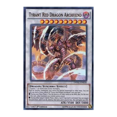 Tyrant Red Dragon Archfiend - DPDG-EN030