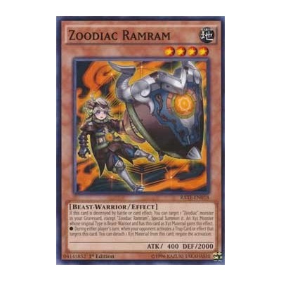 Zoodiac Ramram - RATE-EN018