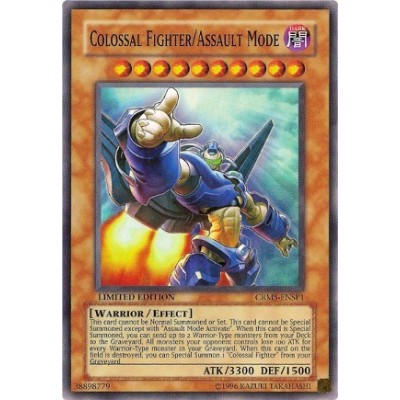 Colossal Fighter/Assault Mode - CRMS-EN000 - Secret Rare