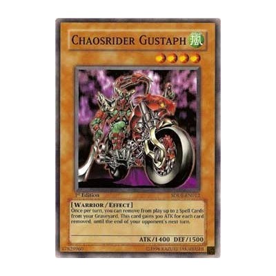 Chaosrider Gustaph - SDDE-EN012