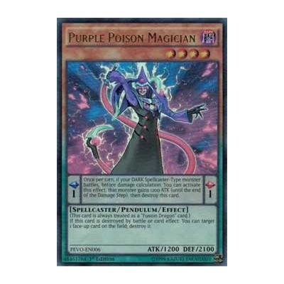 Purple Poison Magician - PEVO-EN006