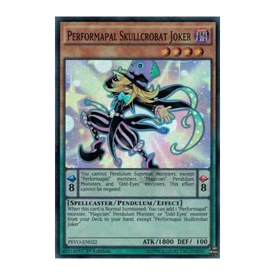 Performapal Skullcrobat Joker - PEVO-EN022