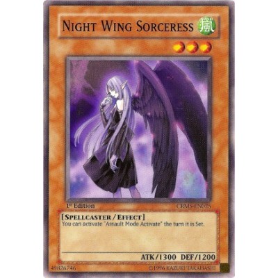 Night Wing Sorceress - CRMS-EN025