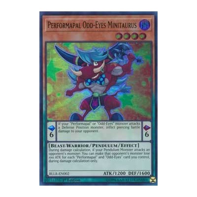 Performapal Odd-Eyes Minitaurus - BLLR-EN002