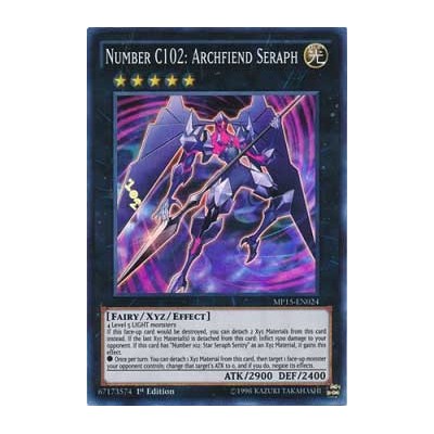 Number C102: Archfiend Seraph - MP15-EN024