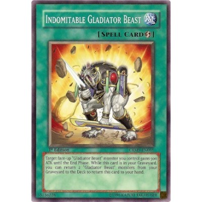 Indomitable Gladiator Beast  - CRMS-EN056