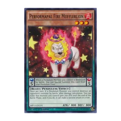 Performapal Fire Mufflerlion - MP15-EN191