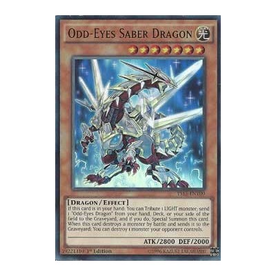 Odd-Eyes Saber Dragon - YS15-ENF00