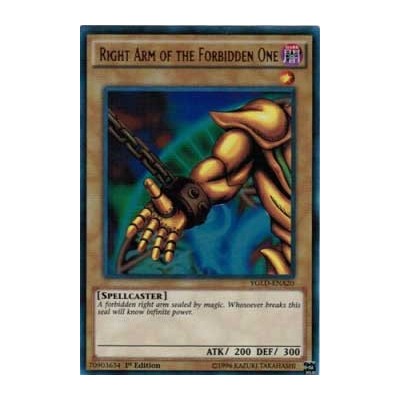 Right Arm of the Forbidden One - YGLD-ENA20