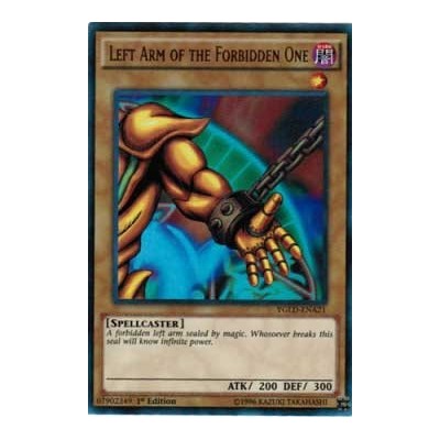 Left Arm of the Forbidden One - YGLD-ENA21