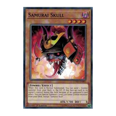 Samurai Skull - COTD-EN081