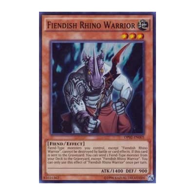 Fiendish Rhino Warrior - OP02-EN005