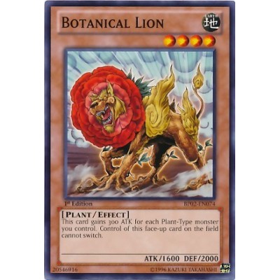 Botanical Lion - BP02-EN074