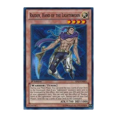 Raiden, Hand of the Lightsworn - SDLI-EN003