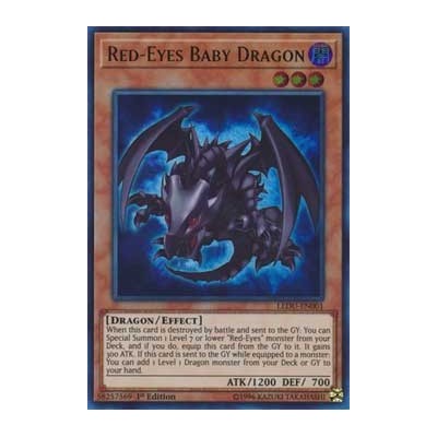 Red-Eyes Baby Dragon - LEDU-EN001