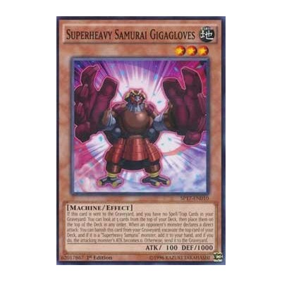 Superheavy Samurai Gigagloves - SP17-EN010