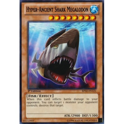 Hyper-Ancient Shark Megalodon - BP02-EN121