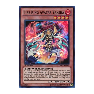 Fire King Avatar Yaksha - JOTL-EN095 x