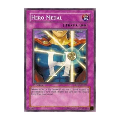 Hero Medal - STON-EN050 - Ultimate Rare