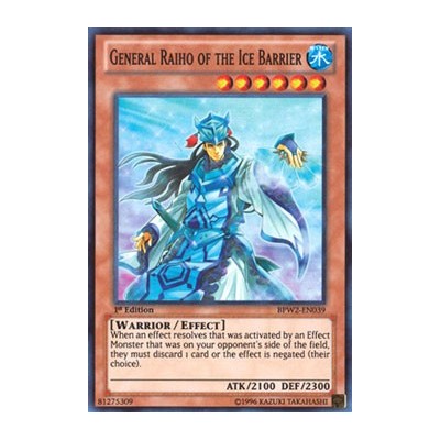 General Raiho of the Ice Barrier - BPW2-EN039