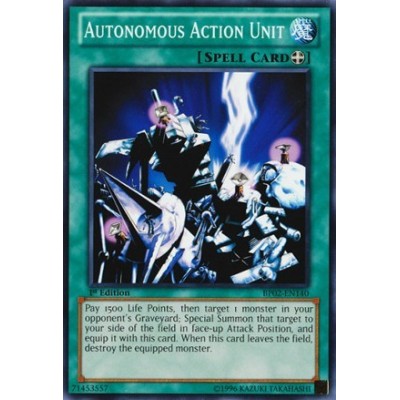 Autonomous Action Unit - BP02-EN140