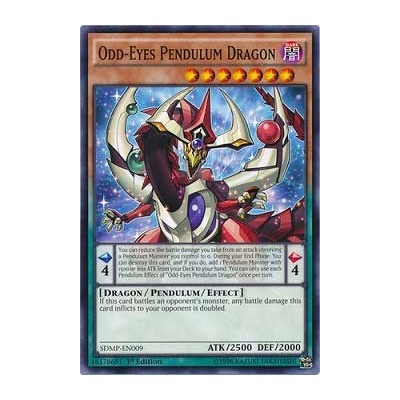 Odd-Eyes Pendulum Dragon - SDMP-EN009